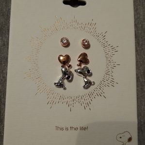 Snoopy Earrings
